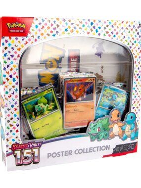 Pokemon Trading Card Games Scarlet & Violet 3.5 151 Poster Collection Box - 3